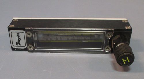 Dwyer Flowmeter Flow Meter &#034;H&#034; Dial 65mm Used