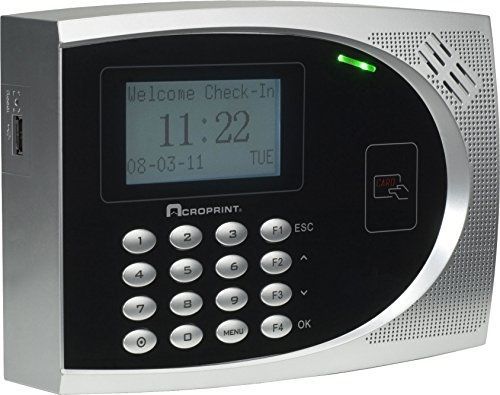 Acroprint timeQplus Proximity Time and Attendance System Time Clock