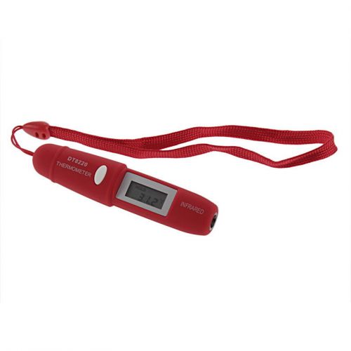 Non-contact infrared temperature mini pocket ir thermometer pen +battery scw for sale