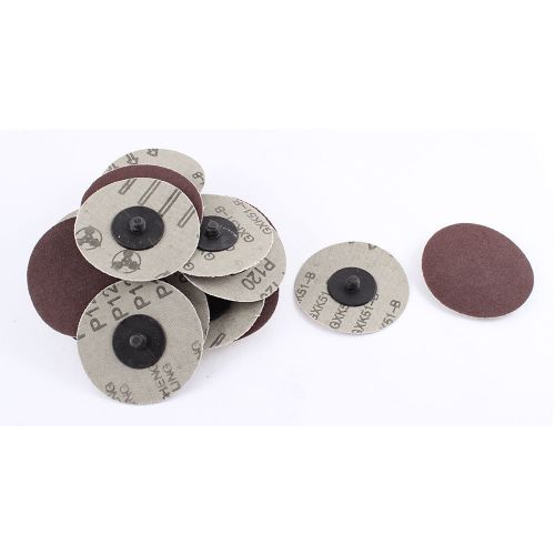 Sander 75mm 3&#034; dia 120# grit sandpaper polishing sanding discs wheel 20pcs for sale