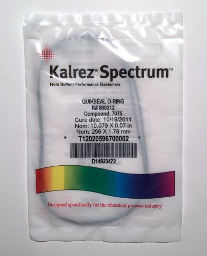 Kalrez Spectrum Quickseal O-Ring K#800212 Compound:7075