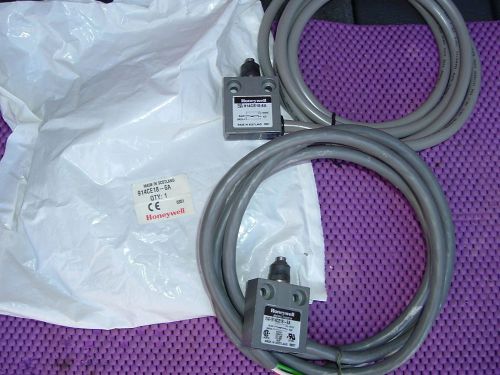 LOT OF 3 NEW HONEYWELL 914CE18-6A MICRO LIMIT SWITCH EN80947-5-1  NEW