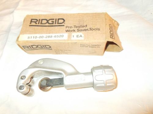 FOR 1 PC  Ridgid TOOLS Brand No. 105   1/8&#034; x 1-1/8&#034;   Tubing Cutter TOOL