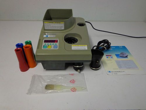 Jcm cs-25 coin counter coin sorter with off-sort high speed coin sorter counter for sale