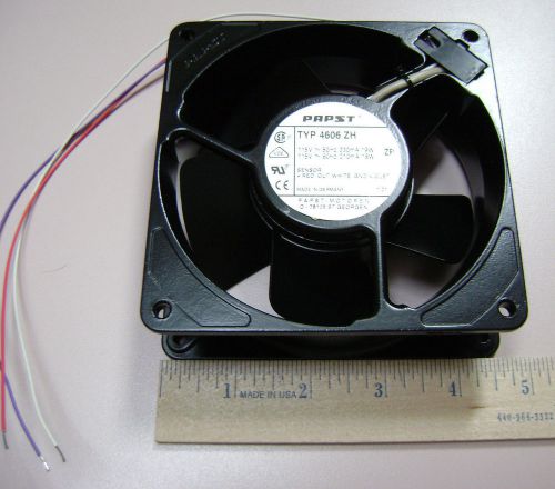 Ebm papst 4606zh axial fan,119mm, 115vac,105.9cfm, 45dba - pellet stove blower for sale