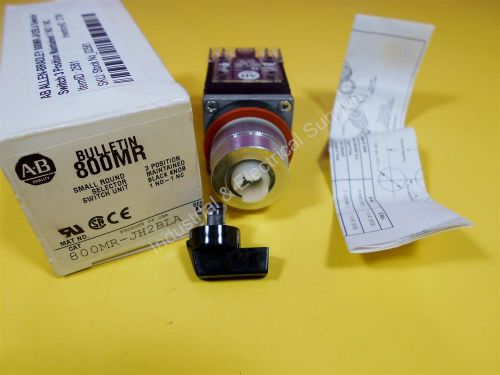 AB ALLEN-BRADLEY 800MR-JH2BLA Selector Switch 3 Position Maintained 1 NO 1 NC