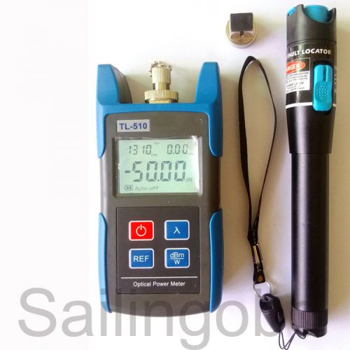 TL510A Optical Power Meter -70~+10 dBm +10mW Red Laser Visual Fault Locator