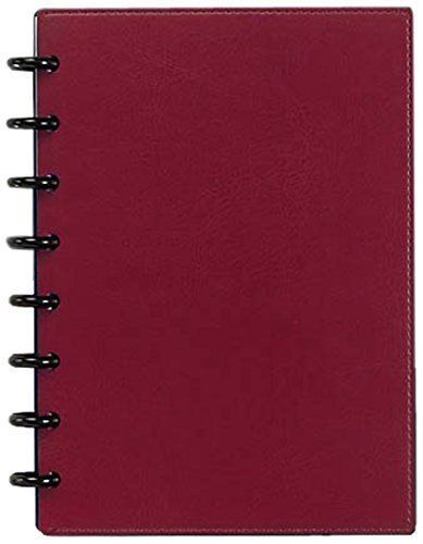 Levenger Circa Smooth Sliver Notebook with Pockets  Junior (ADS8795 CLT JNR NM)