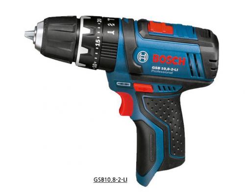 Bosch gsb 10.8-2-li cordless drill screwdriver impact driver solo-version for sale