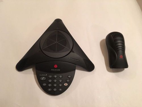 Polycom Soundstation 2 Conference Phone 2201-15100-601 with Power Module