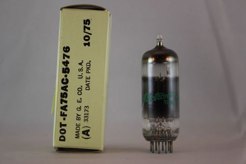 NIB NOS 1975 Vintage GE 6AW8A Amplifier Receiver tube Tests NEW+