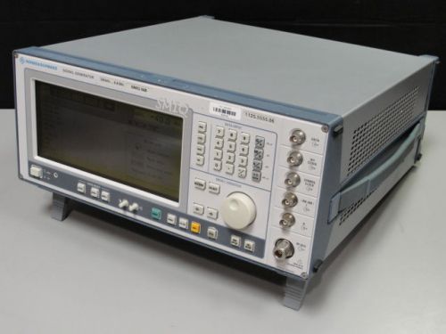 Rohde &amp; schwarz smiq06b vector signal generator, 300 khz - 6.4 ghz *w/ options* for sale