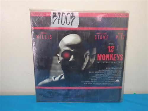 Letterboxed Edition 12 MONKEYS The Future is History Laser Disc