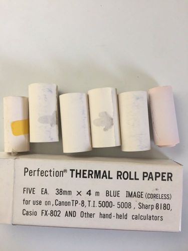 Pm Perfection Receipt Paper - For Direct Thermal Print - 1.50&#034; X 14 Ft - 5 Roll