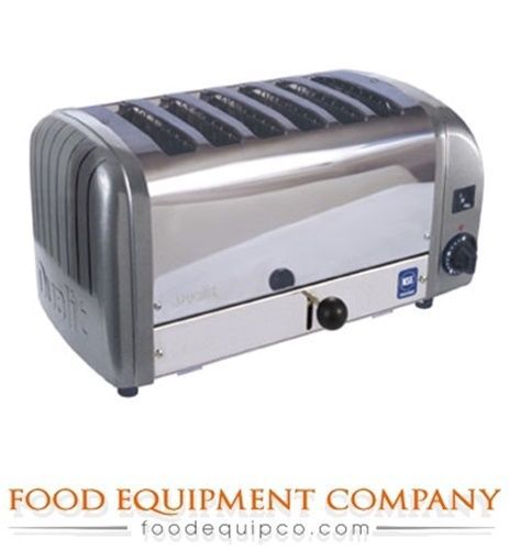 Cadco CTW-6M(220) CTW-6M 220 Commercial Stainless 6-Slice/220V Toaster