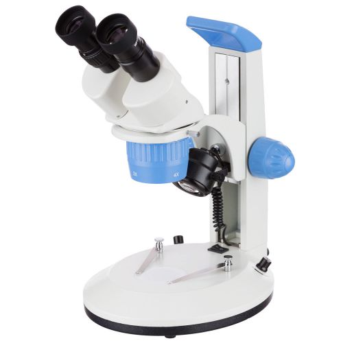 20x-40x super widefield track stand stereo microscope with top &amp; bottom lights for sale