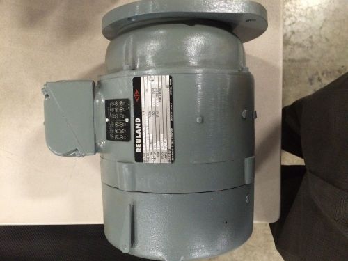 Reuland Hoist Motor - 1.6HP, 230/460 volts, 5/2.5 AMPS