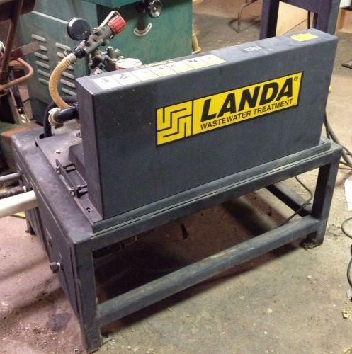 Landa waste water recycling system, wash water reclaim 3 phase udor pump for sale