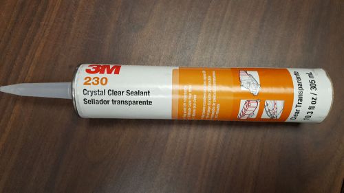 3M Crystal Clear Sealant 230, 310 ML Cartridge 00051111080283
