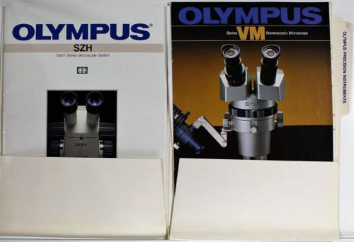 Olympus Stereo Microscope SZH Zoom, VM Series Stereoscopic, Brochures-Price List