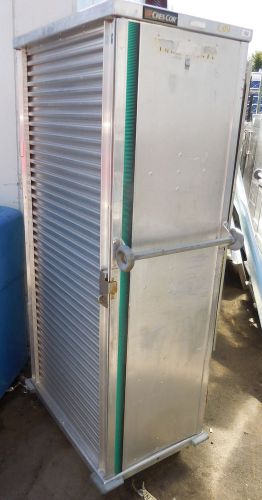 Food transport storage cabinet, cres cor 100026, non insulated, on casters for sale