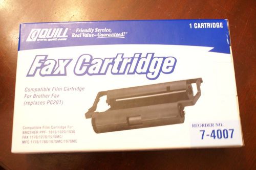 Quill Brother Compatible Fax Film Cartridge, Replaces PC201, Reorder No. 7-4007