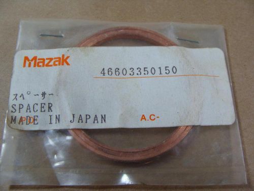 NEW MAZAK NISSHO IWAI 46603350150 LASER CUTTER CONSUMABLE COPPER SPACER RING