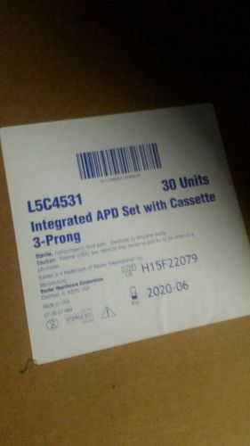Baxter L5C4531 Integrated APD Set with Cassette 3-Prong - case