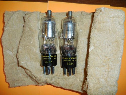 Western electric 328A tubes (1 pair)