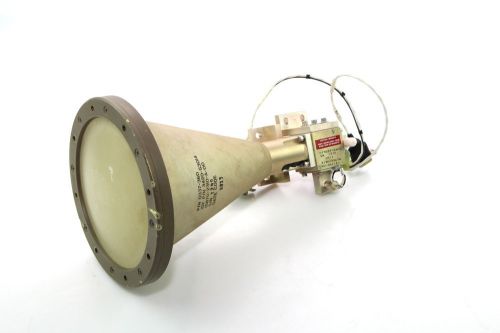 Microwave Horn Antenna 0337-360 W/MA8K218 WR-62 P-band circulator