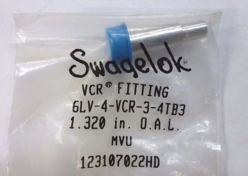316L VAR VCR Fitting, Long Tube Butt Weld Gland