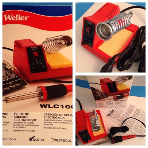 WELLER Soldering Station 40 watt 120 volt NEW in Box Complete w/ Instructions