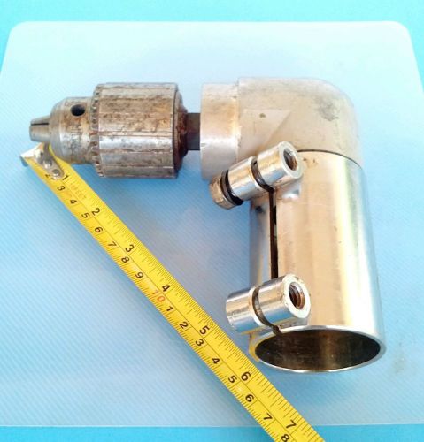 Jacobs Chuck Milwaukee Right Angle Drill Attachment 1/16&#034; to 1/2&#034; drill