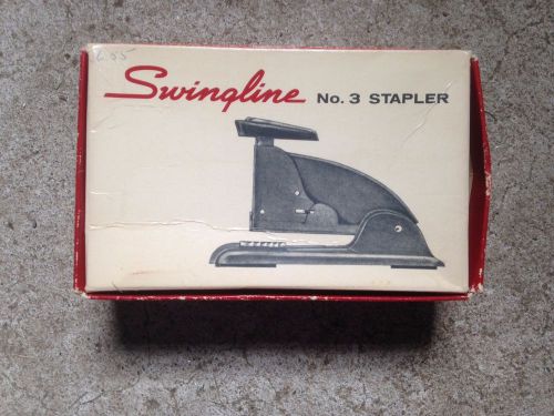 Swingline Stapler No. 3