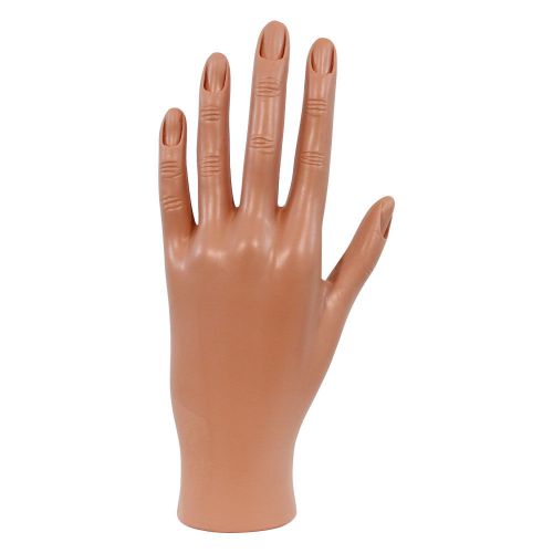 Annie Hard Rubber Plastic Hand Mannequin Display Nail Art Training #5452