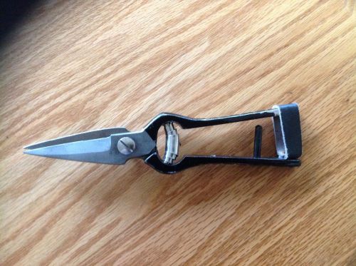 Foot Rot Shears Stainless Steel Black Coated Handle Sheep Hoof Trimming Clippers