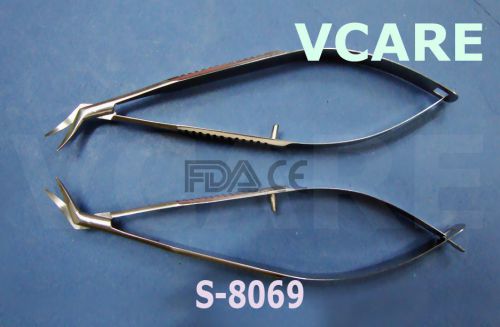 Corneal Scissors Castroviejo Micro (Right &amp; Left) FDA &amp; CE