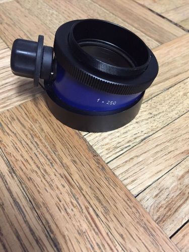 Zeiss Manual Fine Focusing F=250 Objective for OPMI Microscopes