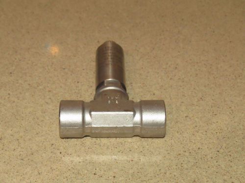 ** STELLAR TECHNOLOGIES STI P/N T700-103 &amp; SWAGELOK 316 MHV VACUUM FITTING