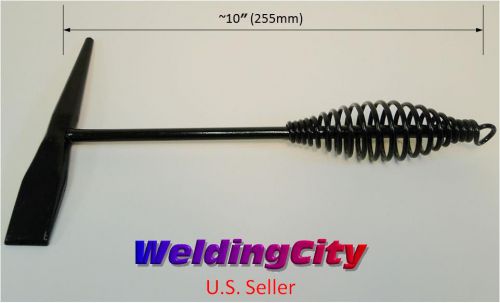 WeldingCity Chipping Hammer with Spring Handle for Weld Slag/Sputter Removal