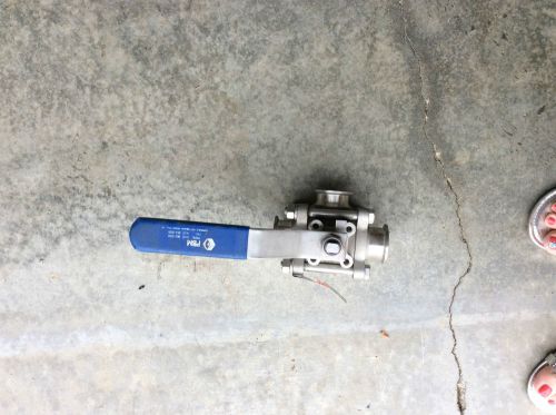 Tri-Clover 2 inch 3 way valve
