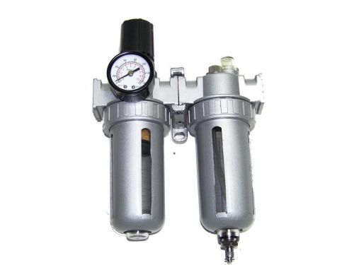 Air Twin Filter Regulator lubricator Control Unit Water Separator Air Compressor