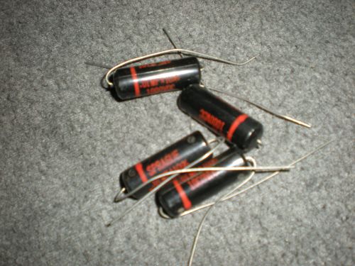 Sprague .01 MF 1000 VDC 10TM-S10 Black Beauty Capacitor NOS 10TM-S10