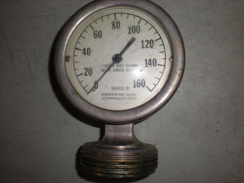 Anderson Instrument Co. 0-160psi Pressure Gauge - 3-1/4&#034; Dial Face