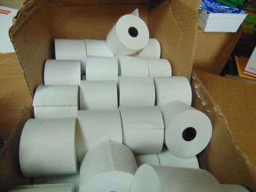 Staples calculator adding machine paper rolls 2 1/4&#034; x 150 ft - 12 pack for sale