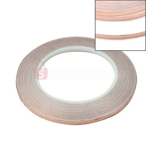 High quality practical 1 roll single conductive copper foil tape 5mm x 30m hot for sale