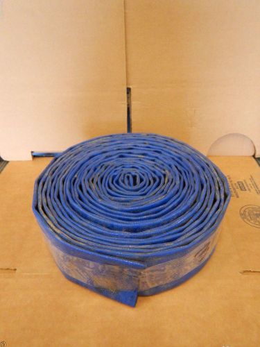 New 2&#034; diameter x 35&#039; long discharge water pump hose lay flat new           new for sale