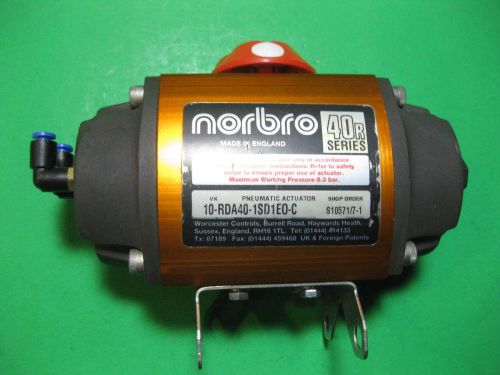 Norbro Pneumatic Actuator -- 10-RDA40-1SD1E0-C -- Used