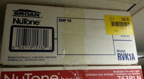 Broan - NUTONE (RVK1A) ROOF DUCTING KIT FLEXIBLE DUCTING 3&#034; to 4&#034; - NEW IN BOX