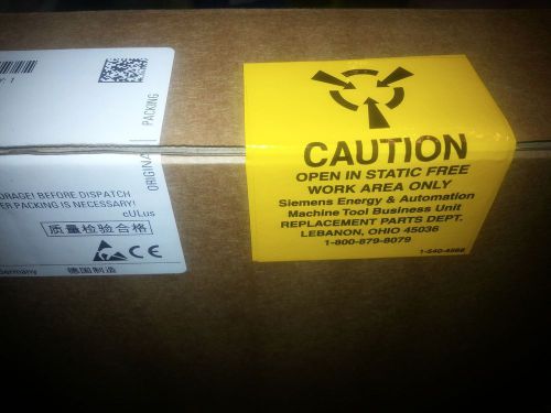 Siemens 6SN1118-0AE11-0AA1, Static sealed and unopened from Siemens!